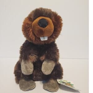 Wild Republic Beaver Plush Mini Cuddlekins 8"  NWT